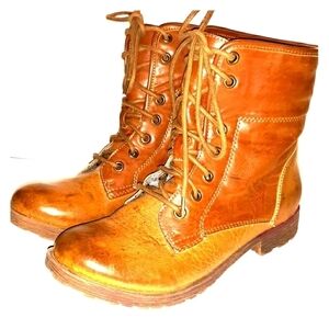 Rock & Candy Spray paint ankle boots 6 fold down